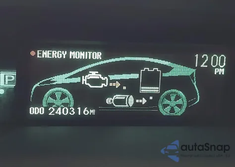 2011 Toyota Prius Two из США, поврежденный, VIN JTDKN3DU5B0269400